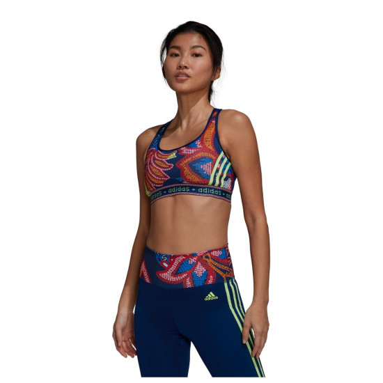 Adidas Γυναικείο μπουστάκι x FARM Rio Medium-Support Bra